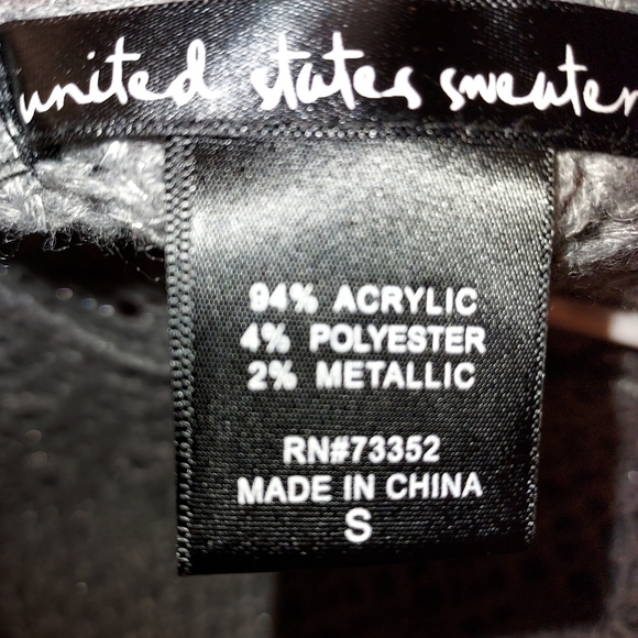 United States sweater metallic blue small - Picture 9 of 10
